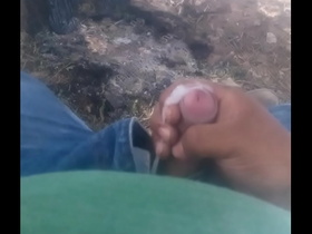 sacando lechita ala sombra de un arbol (javosopeludo)