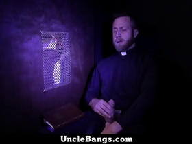 Young Catholic Boy Confesses His Sins to and Gets Punished - Unclebangs